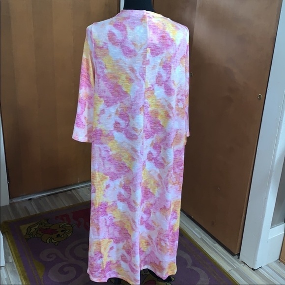 TORRID multi watercolor open front kimono! - Picture 7 of 7